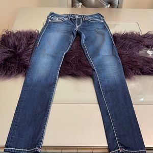 True Religion Stitch Skinny Jeans